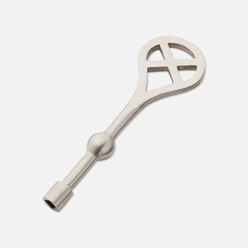 brushed nickel radiator key