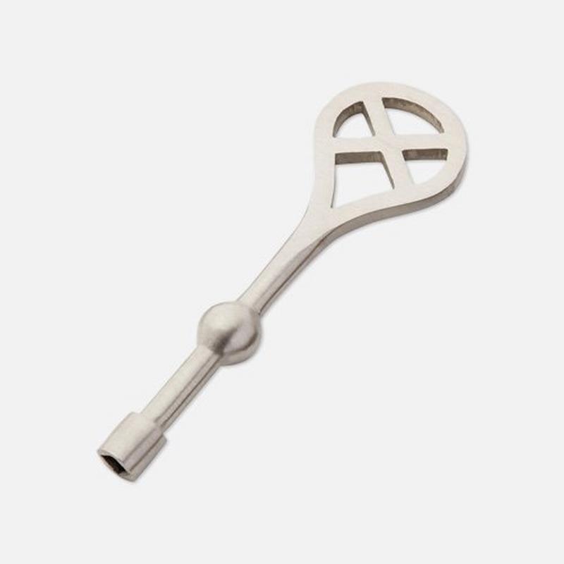 brushed nickel radiator key