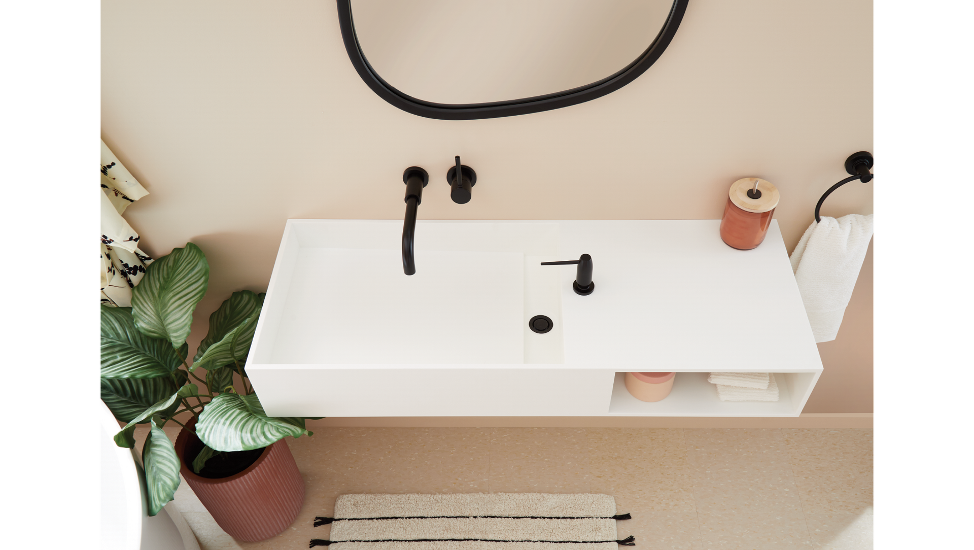 Clean And Remove Scratches From Resin - 44" Ellie Solid Surface Sink in White Matte Finish