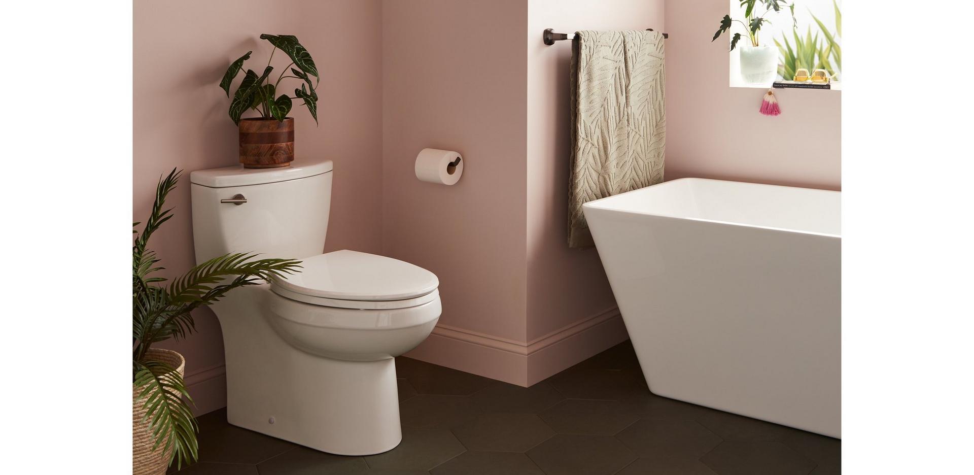 How to install a toilet - Brinstead One-Piece Elongated Skirted Toilet