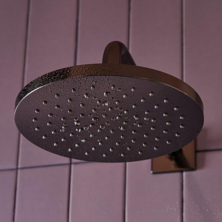 Sefina Pressure Balance Shower Head in Gunmetal for installing bathroom hardware