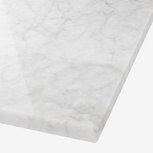 31" x 19" 3cm Narrow Quartz Vanity Top - Arctic White