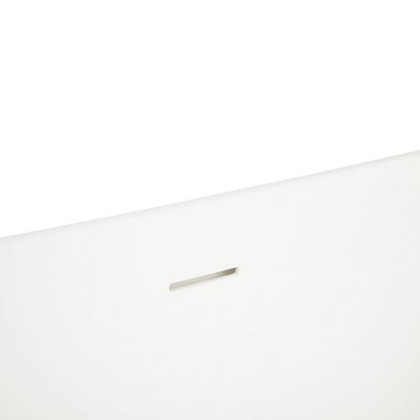 59" Catino Solid Surface Freestanding Tub - Matte Finish