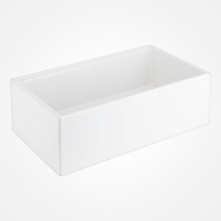 33" Brumfield Fireclay Farmhouse Sink