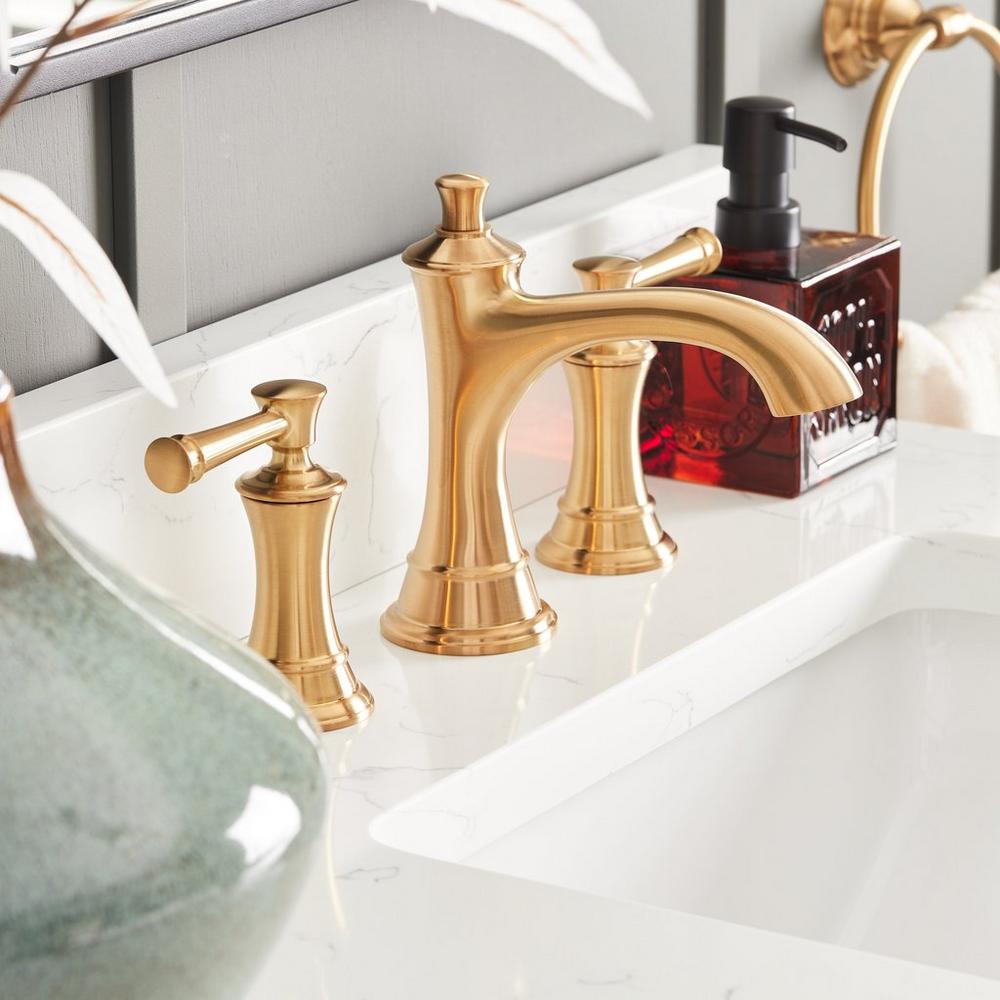 Beasley Widespread Bathroom Faucet - Brushed Gold