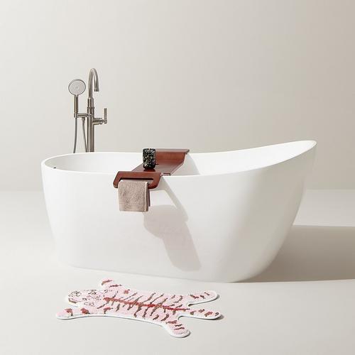 71" Sheba Acrylic Slipper Tub