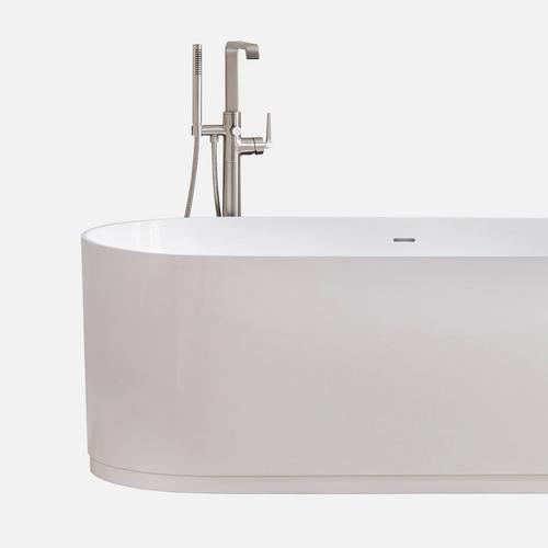 66" Lolani Solid Surface Freestanding Tub