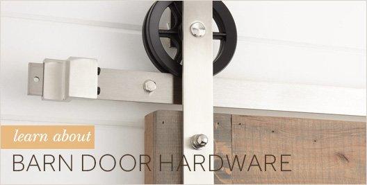 Learn About Barn Door Hardware