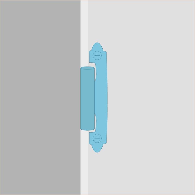Inset Hinge