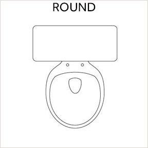 Round Toilet Bowl