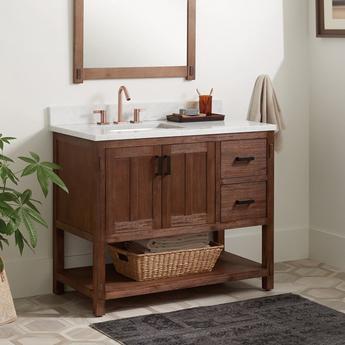 Rustic-Style Bathroom Vanity Design Guide