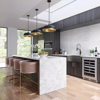 9 Stylish Accents for a Matte Black Kitchen Design