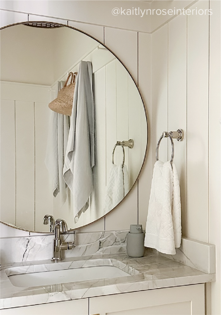 Greyfield Towel Ring in Polished Nickel