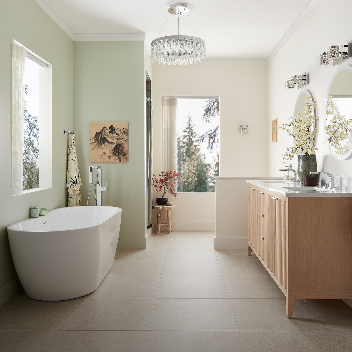 Berwyn Bathroom Collection in Brushed Gold
