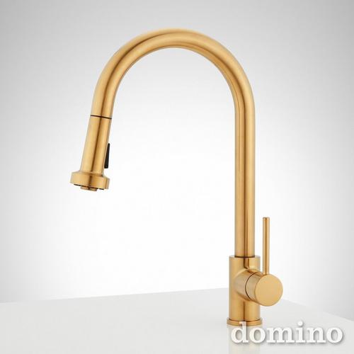 Ridgeway Pull-Down Touchless Kitchen Faucet - Brushed Gold