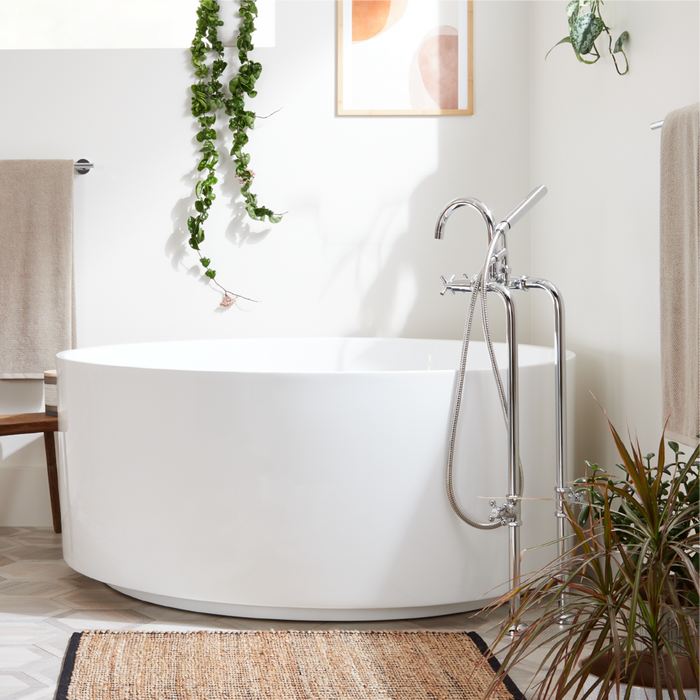 Domino: Cork Walls and Terrazzo Floors Give This Utah New Build '70s Groove