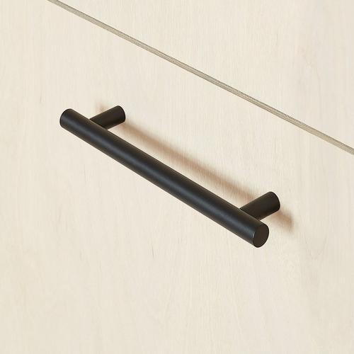 Avignon Solid Brass Cabinet Pull in Matte Black