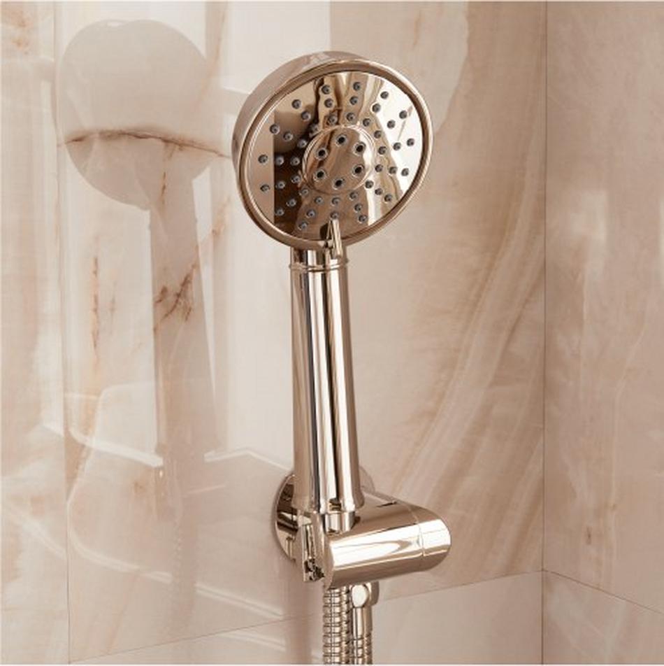 FundamentALL Transitional Round Multifunction 2.5 GPM Hand Shower - Polished Nickel

