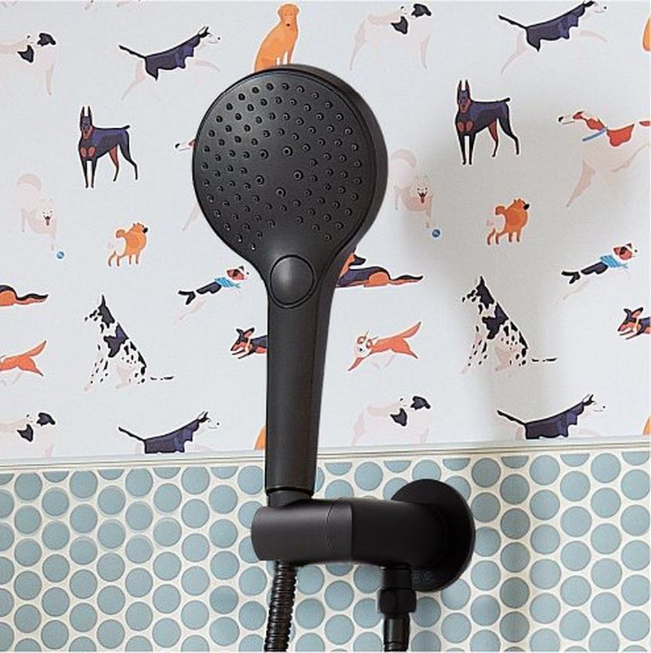 1.8 Lowden Multifunction Hand Shower - Matte Black


