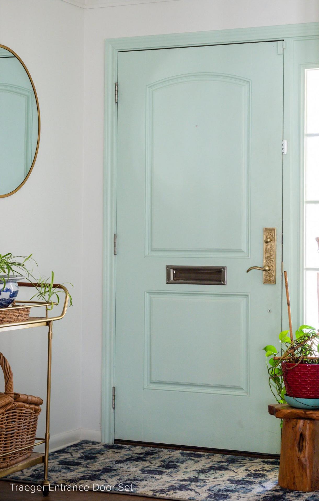 Traeger Solid Brass Entrance Door Set
