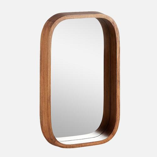 Acrewood Oval wood Vanity Mirror