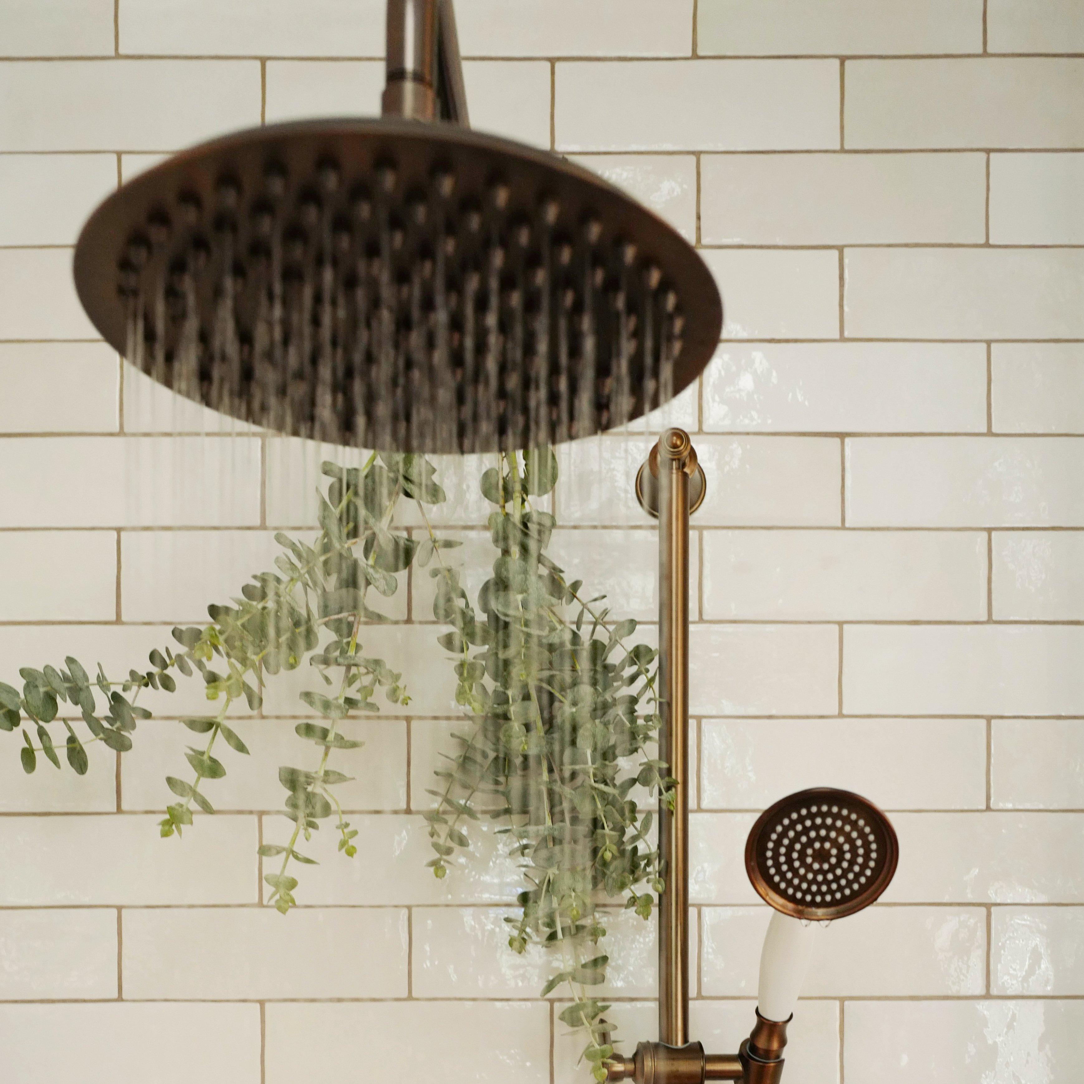 Cooper Shower System with 10 inch Rainfall Shower and Hand Shower - Oil Rubbed Bronze