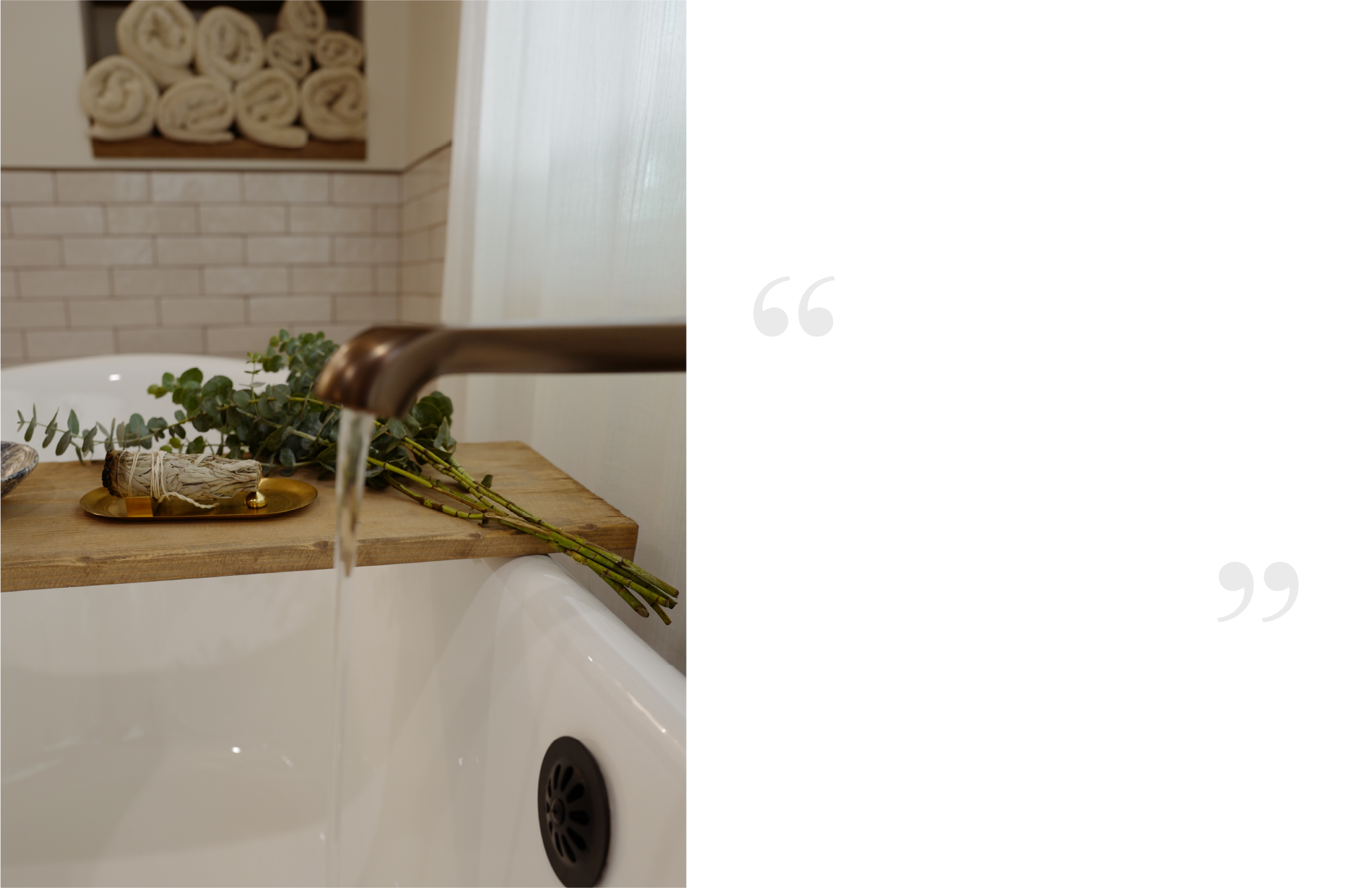 Closeup of the Cooper Freestanding Tub Faucet in Oil Rubbed Bronze