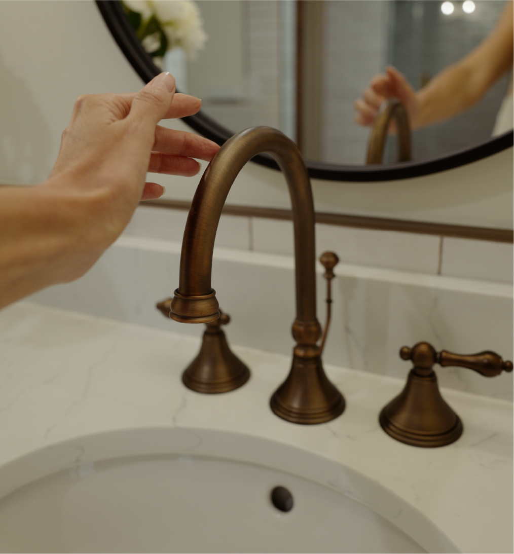 Melanie Widespread Bathroom Faucet in Oil Rubbed Bronze