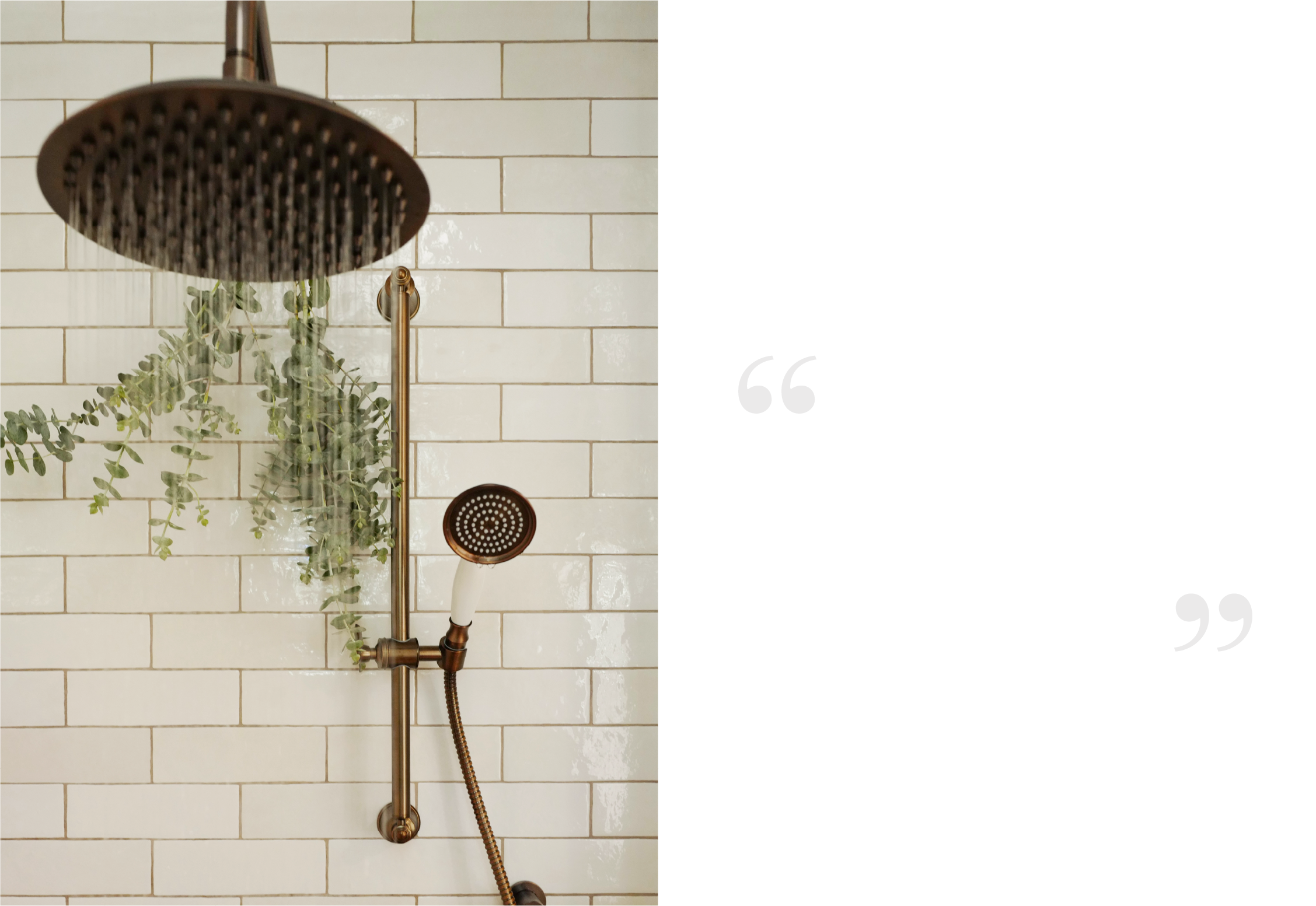 Cooper Shower System with Rainfall Shower and Hand Shower in Oil Rubbed Bronze