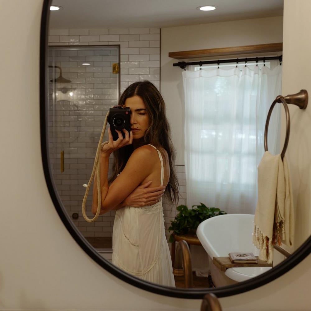 Nikki Reed with Seattle Towel Ring in Oil Rubbed Bronze
