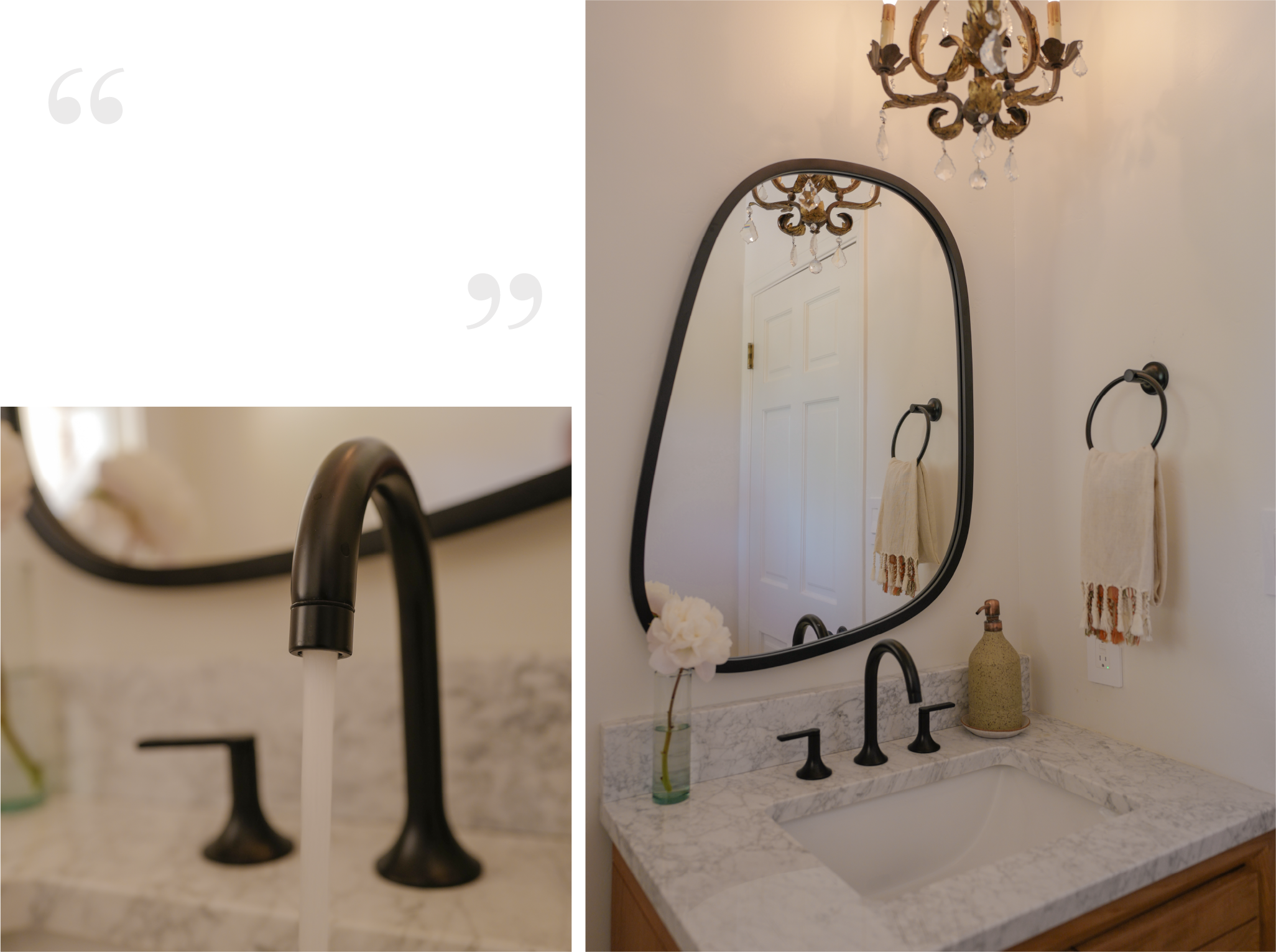 Lentz Widespread Bathroom Faucet - Lever Handles - Matte Black