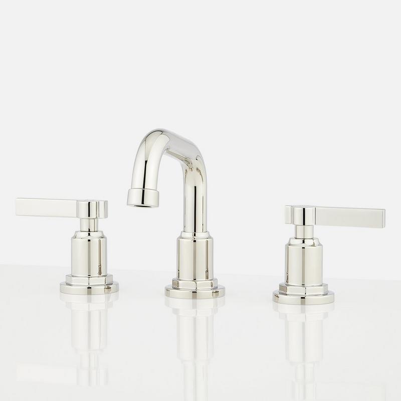 Marceau Bridge Kitchen Faucet with Side Spray - Polished Nickel