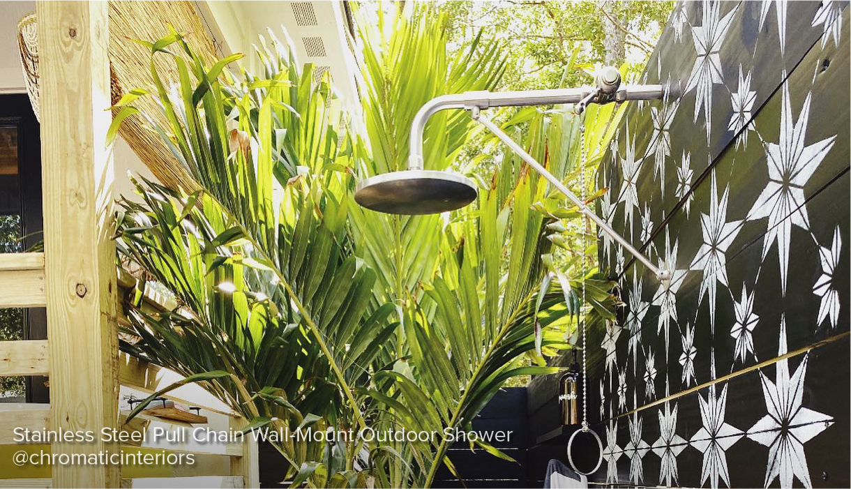 Stainless Steel Pull Chain Wall-Mount Outdoor Shower for Outdoor Shower Buying Guide