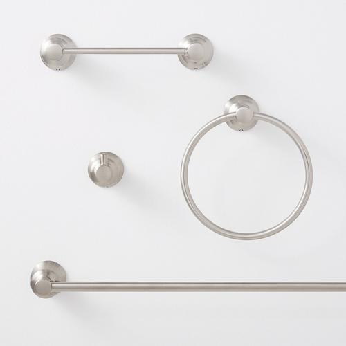Pendleton Bath Accessory Set - Brushed Nickel