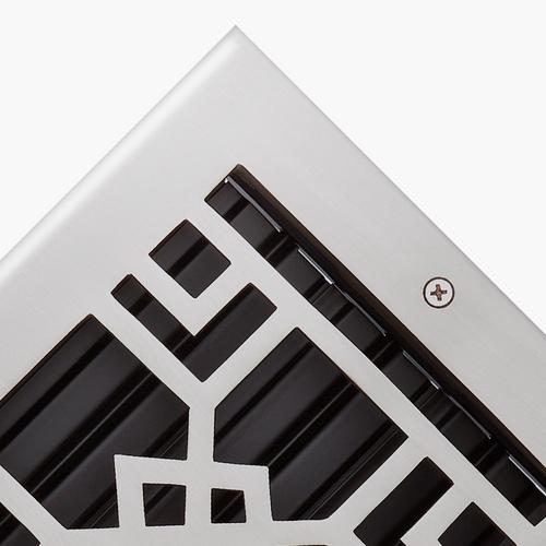 chrome register finish