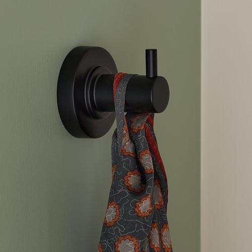 Lexia Robe Hook in Matte Black