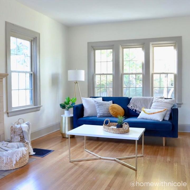 Living room by Revival Designs' Nicole Nichols
