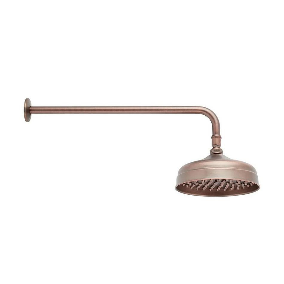 8" Rainfall Nozzle Shower Head - 19" Extended Arm - Oil Rubbed Bronze, , large image number 3