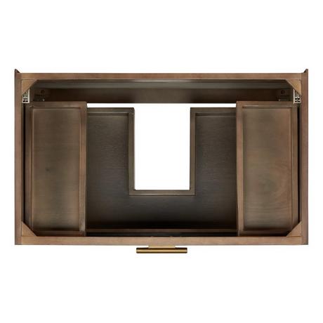 30" Frey Wall-Mount Vanity for Undermount Sink - Gray Wash