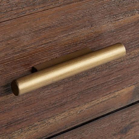 36" Frey Wall-Mount Vanity for Undermount Sink - Russet Brown