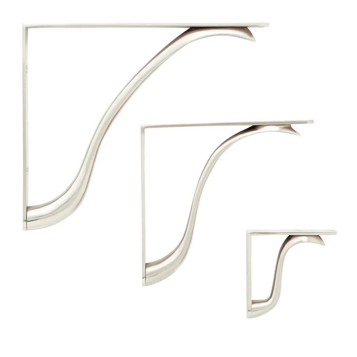 Ande Solid Brass Shelf Bracket Signature Hardware