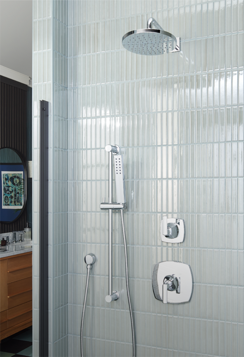 Sefina Thermostatic Shower System - Chrome