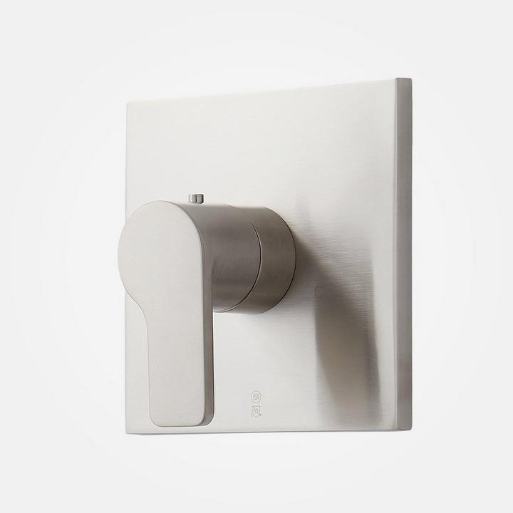 Hibiscus Pressure Balance Shower Valve - Brushed Nickel