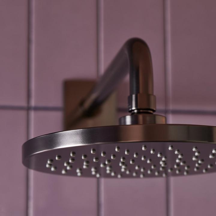 Sefina Pressure Balance Rainfall Showerhead in Gunmetal