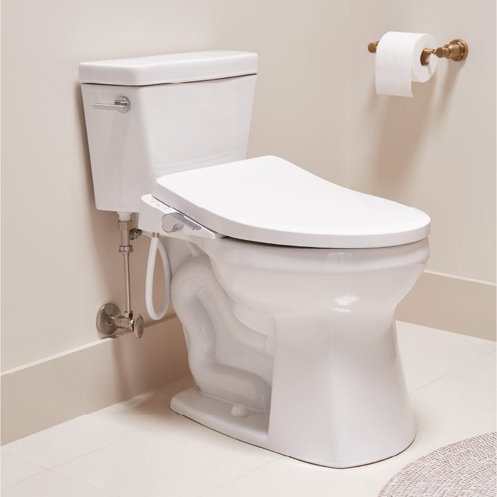 toilet with bidet seat