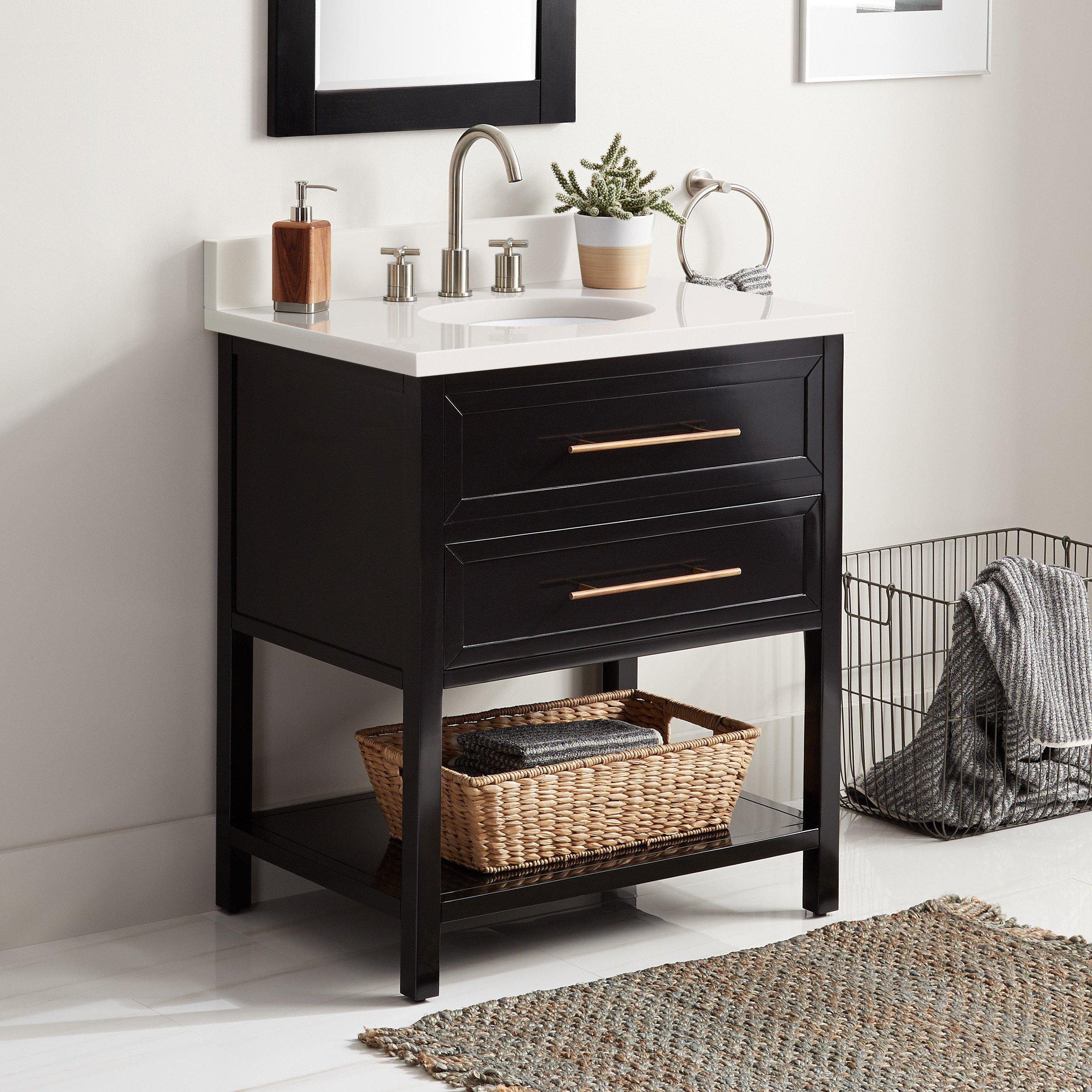 48 inch Dita Wall-Mount Vanity with Rectangular Undermount Sink - Honey Oak