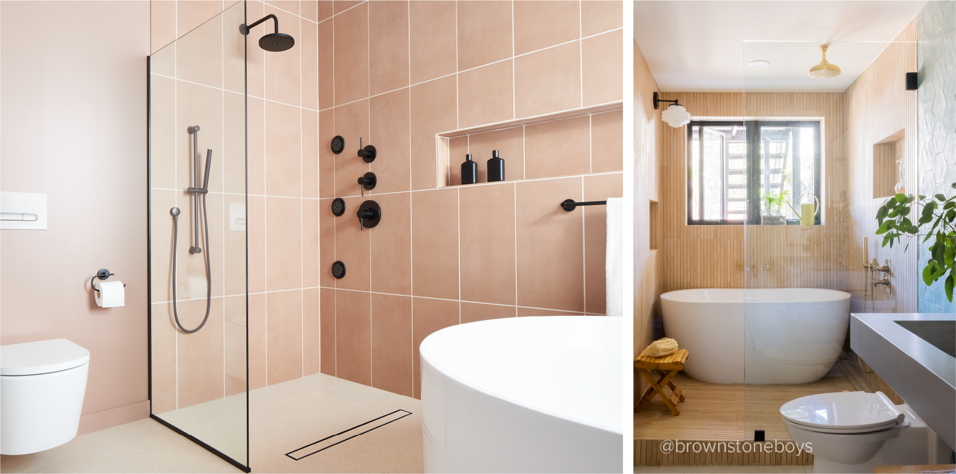 Wetroom with Lexia Shower System in Matte Black