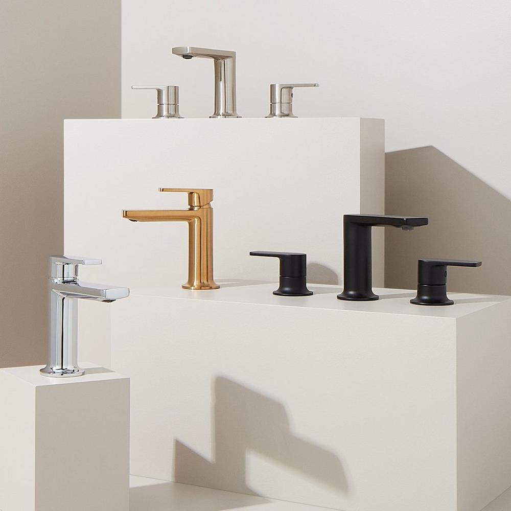 Beasley Widespread Bathroom Faucet in Brushed Gold