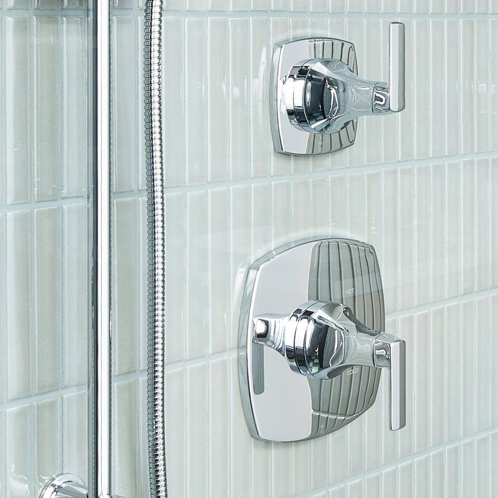 Sefina Pressure Balance Shower System with Slide Bar and Hand Shower - Chrome