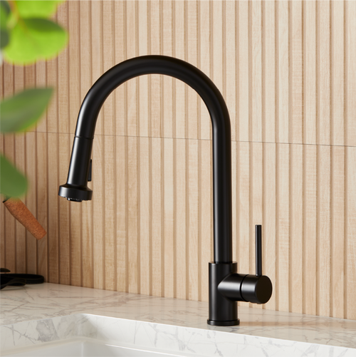 Ridgeway Pull-Down Touchless Kitchen Faucet - Matte Black